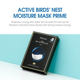 JMSOLUTION ACTIVE BIRDS' NEST MOISTURE MASK PRIME- 10 SHEETS