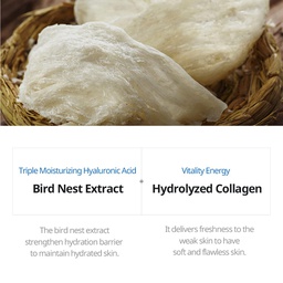 JMSOLUTION ACTIVE BIRDS' NEST MOISTURE MASK PRIME- 10 SHEETS