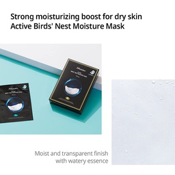JMSOLUTION ACTIVE BIRDS' NEST MOISTURE MASK PRIME- 10 SHEETS