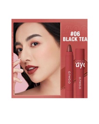 O.TWO.O CRAYON LIPSTICK PEN (06 BLACK TEA)