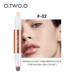 O.TWO.O LIGHT SHADOW CONTOUR STICK(02NATURAL COLOR + WARM BROWN)
