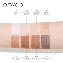 O.TWO.O LIGHT SHADOW CONTOUR STICK(02NATURAL COLOR + WARM BROWN)