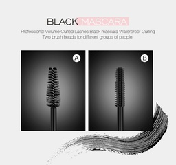 O.TWO.O WATERPROOF 3D SILK FIBER MASCARA WITH WHITE LEATHER TUBE