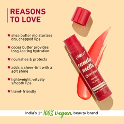PLUM CANDY MELTS RED VELVET LOVE TINTED LIP BALM