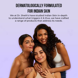 DR. SHETH’S CERAMIDE & VITAMIN C SUNSCREEN-80G