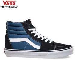 VANS SK8 HI TOP NAVY BLUE SHOES FOR UNISEX - 901001 (EU:34.5)