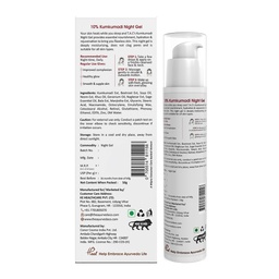 THE AYURVEDA CO KUMKUMADI NIGHT GEL CREAM- 50GM