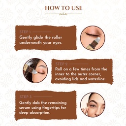KHADI COFFEE UNDER EYE SERUM WITH GREEN TEA & FINE LINES 10GM