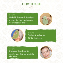 KHADI NEEM SHEET MASK WITH TEA TREE SHEET MASK - 20ML