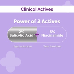 THE DERMA CO SALI-CINAMIDE ANTI-ACNE SERUM- 30ML