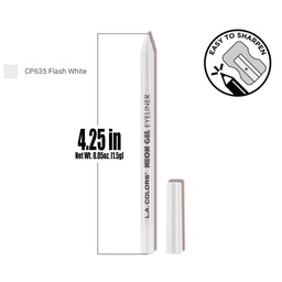 L.A. COLORS NEON GEL EYELINER CP635-FLASH WHITE