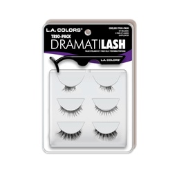 L.A. COLORS DRAMAT LASH 3 PCS EYELASH KIT CBEL953-TRIO PACK