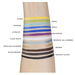 L.A. COLORS NEON GEL EYELINER CP635-FLASH WHITE