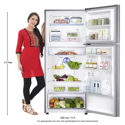 SAMSUNG 394L DOUBLE DOOR REFRIGERATOR RT39M5538S8/TL
