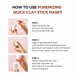 SKIN1004 MADAGASCAR CENTELLA POREMIZING QUICK CLAY STICK MASK-27G