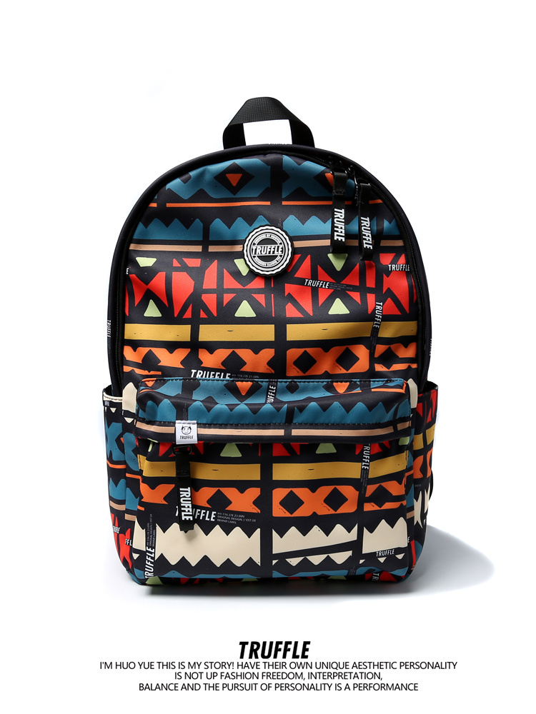 Truffle Ethnic Style Backpack Unisex T2319m | Jeevee