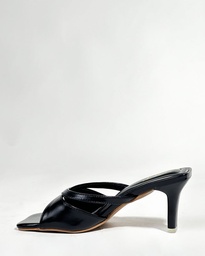 SALT SQUARE HEELS - BLACK (EU:38)
