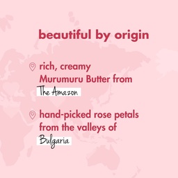 LOVE BEAUTY &PLANET MURUMURU BUTTER & ROSE GLOW BODY LOTION 400ML