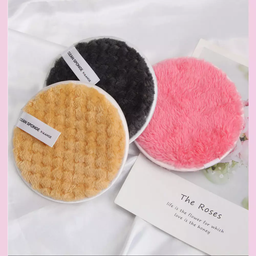 3Pc Skin Care Makeup Remover Deep Cleansing Powder Puff