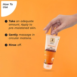 PILGRIM AUSTRALIAN NATURAL VIT C BRIGHTENING GEL FACE WASH