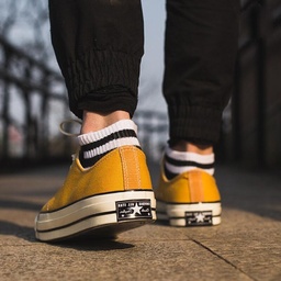 CONVERSE 70'S OX SUNFLOWER YELLOW SHOES UNISEX 162063C (EU:37)