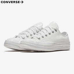 CONVERSE CHUCK 70'S OX WHITE/ELECTRIC AQUA SNEAKERS (EU:39)