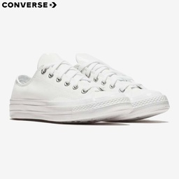 CONVERSE CHUCK 70'S OX WHITE/ELECTRIC AQUA SNEAKERS (EU:39)