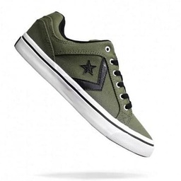 CONVERSE CONS EL DISTRITO OX ARMY GREEN SNEAKERS MEN 163203C