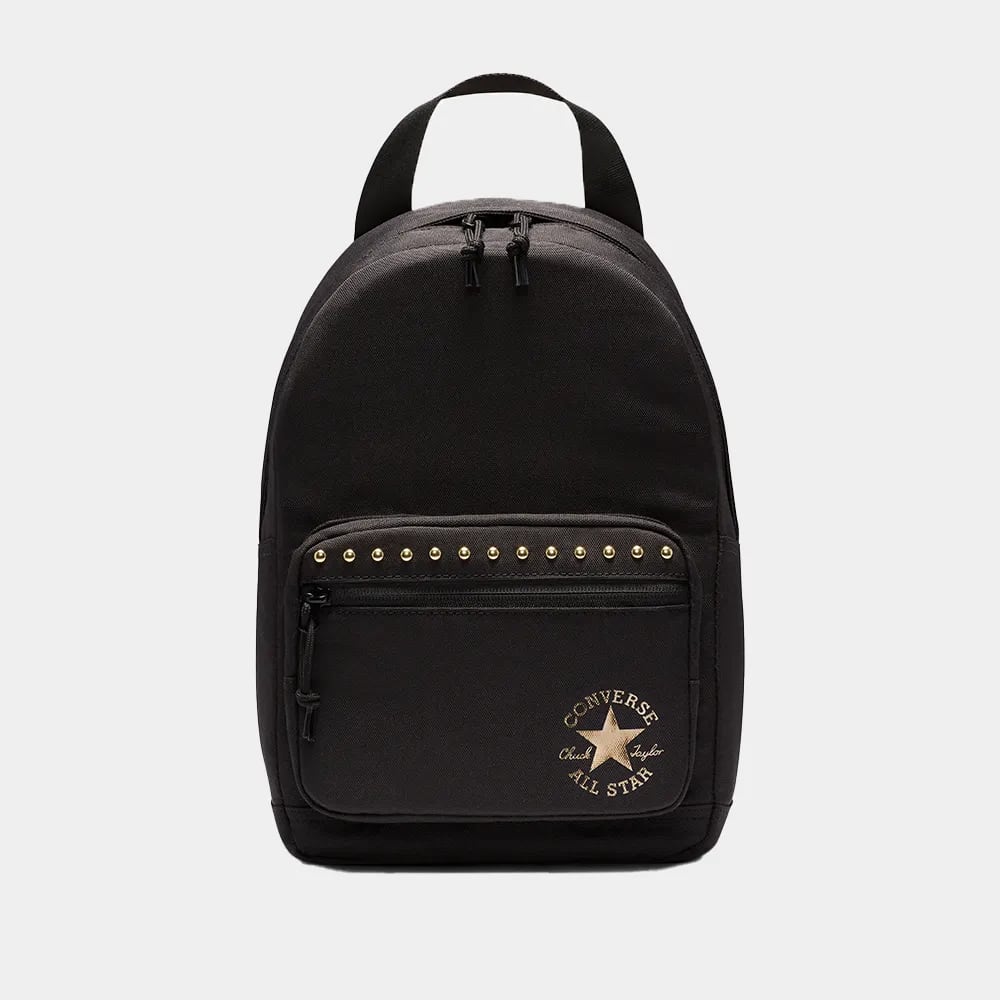 Converse Go Lo Studded Mini Backpack (black) | Jeevee