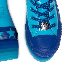 CONVERSE X MILEY CYRUS BLUE HI SHOES WOMEN 563724C (EU:37.5)