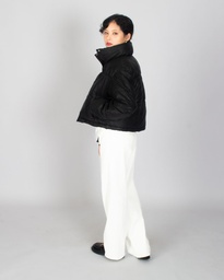 WASABI LONG SLEEVE BLACK PUFFER JACKET (M)