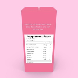 ZUWACOSMETICS SKIN CONNECT GLUTAGLOW CAPSULES - 16.5GM