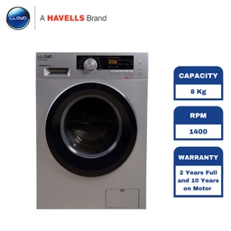 Lloyd 6 Kg Fully Automatic Front Load Washing Machine GLWMF60SX1