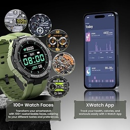 Promate Xwatch-r19 Round-screen Bluetooth 5.1 Smartwatch ( Green) | Jeevee