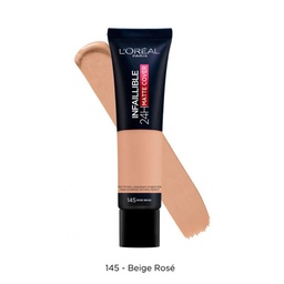 LOREAL PARIS INFAILLIBLE MATTE COVER-145(ROSE BEIGE)