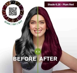 GARNIER COLOR NATURALS CREAM RN HAIR COLOR- 6.26 PULM RED