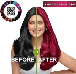 GARNIER COLOR NATURALS CREAM RN HAIR COLOR- 6.62 CANBERRY RED