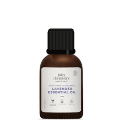 JUICY CHEMISTRY 100% ORGANIC LAVENDER ESSENTIAL OIL - 10ML