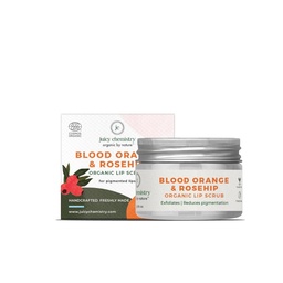 JUICY CHEMISTRY BLOOD ORANGE & ROSEHIP LIP SCRUB - 10G