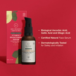 JUICY CHEMISTRY NATURALLY ACTIVATED VIT C BRIGHTENING SERUM -30ML