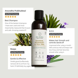 JUICY CHEMISTRY BAOBAB ROSEMARY & TEA TREE SHAMPOO - 200 ML
