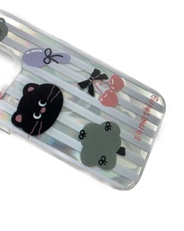 PEPPER METALIC CAT PHONECASE IPHONE (Iphone 11)