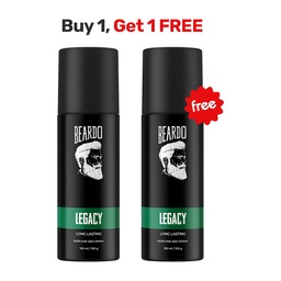 BEARDO LEGACY PERFUME DEO SPRAY- 150ML (BUY 1 GET 1 FREE)