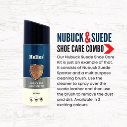 HELIOS NUBUCK & SUEDE SHOE CARE KIT (NATURAL)