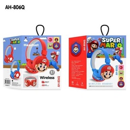 MARIO AH806Q WIRELESS HEADSET KIDS HEADPHONE