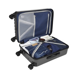 SAFARI TWISTER 8 WHEELS HARD LUGGAGE- MEDIUM (GUN METAL)