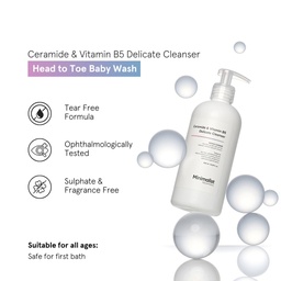 MINIMALIST PEDIATRICS CERAMIDE & VITAMIN B5 DELICATE CLEANSER