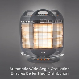 GLEN ELECTRIC HALOGEN HEATER FOR ROOM HA7017HLBL