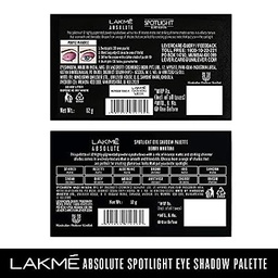 LAKME ABSOLUTE INFINITY EYE SHADOW PALETTE - CORAL SUNSET 12G