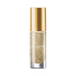 LAKME P+G GLITTER SHINE NAIL POLISH 6 ML - GOLDEN GLOW